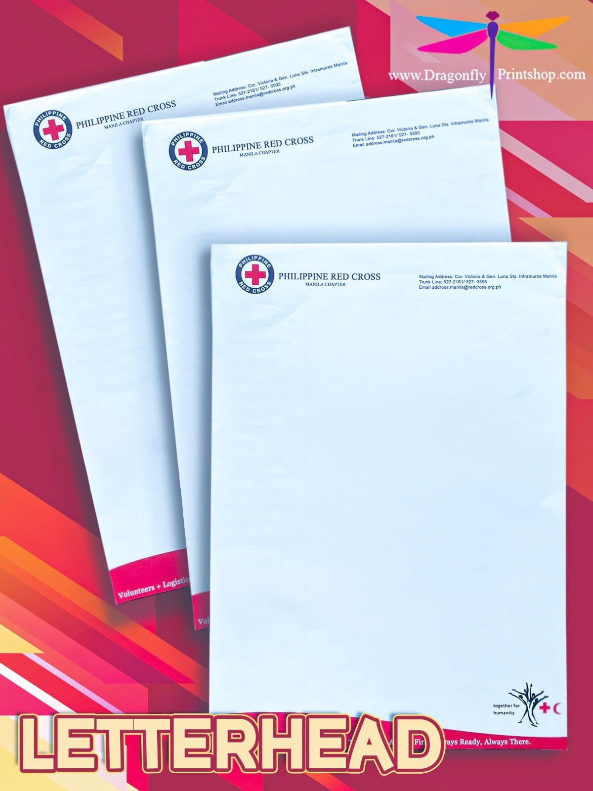 Notepads / letterheads
